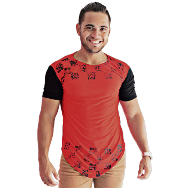 Camiseta Oversized Camisa Swag Masculina Longline Xadrez