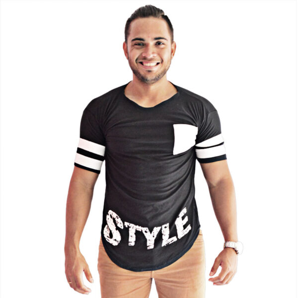 Camiseta Oversized Camisa Swag Masculina Longline Style - Image 4