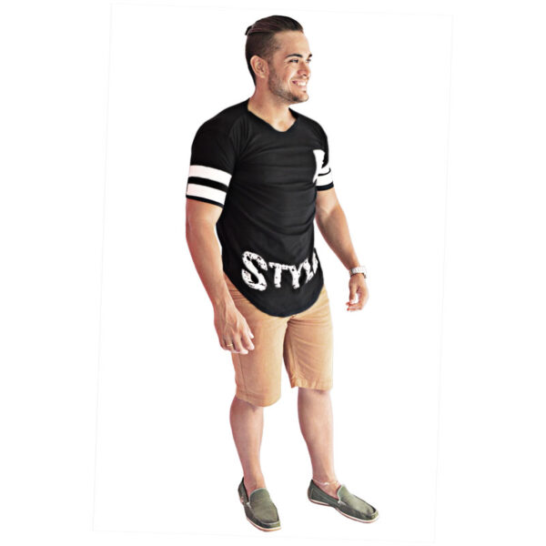 Camiseta Oversized Camisa Swag Masculina Longline Style - Image 5