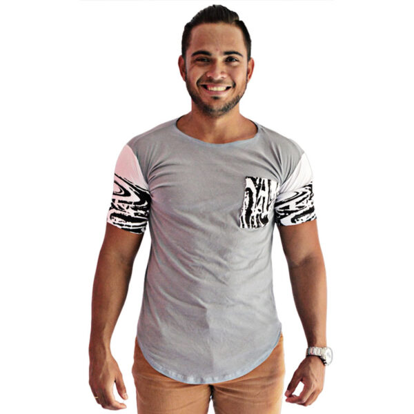 Camiseta Oversized Camisa Swag Masculina Longline Tribal - Image 7