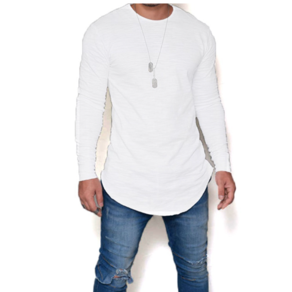 Camiseta Blusa Manga longa Oversized Slim Fit - Image 4